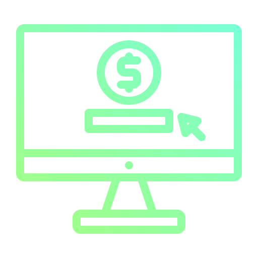 pay-per-click marketing icon