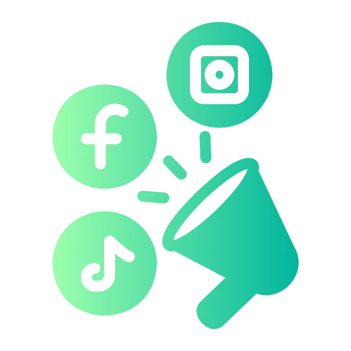 social media marketing icon
